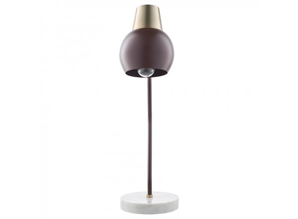 Лампа настольная rond, D18х60 см, сливовая