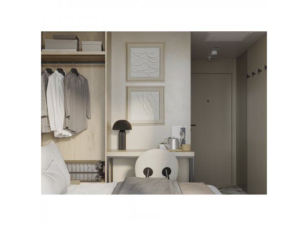 Лампа настольная texture sleek, D24х37 см, черная