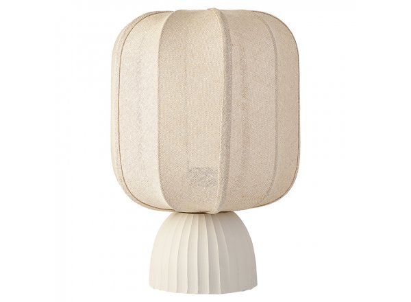 Лампа настольная texture rib, 27х39 см, бежевая